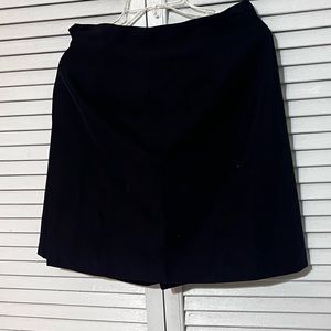 charter club women shorts skirt black size 8
